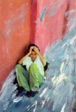Boy in Doorway, Puerto Vallarta, Mexico
